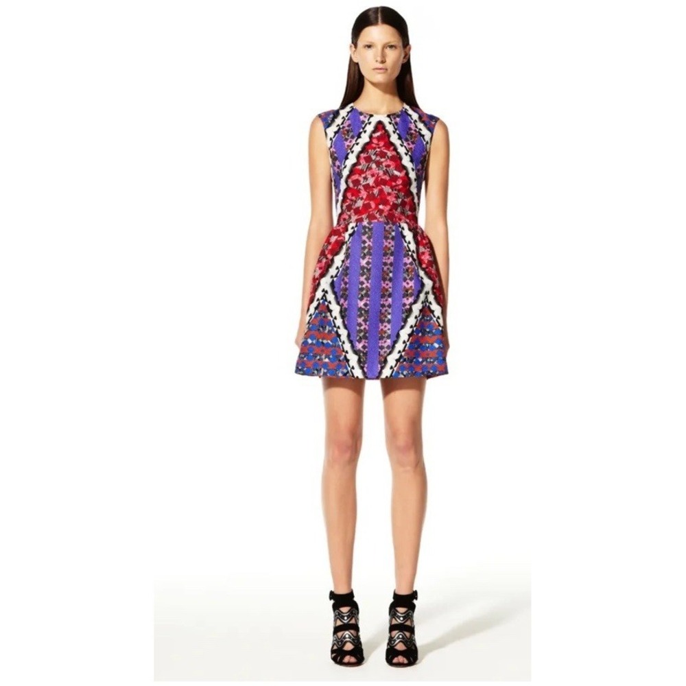 PETER PILOTTO Silk MIni Sleeveless Dress, Size US 8
